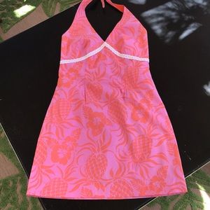 Happy Lilly Pulitzer halter dress!
